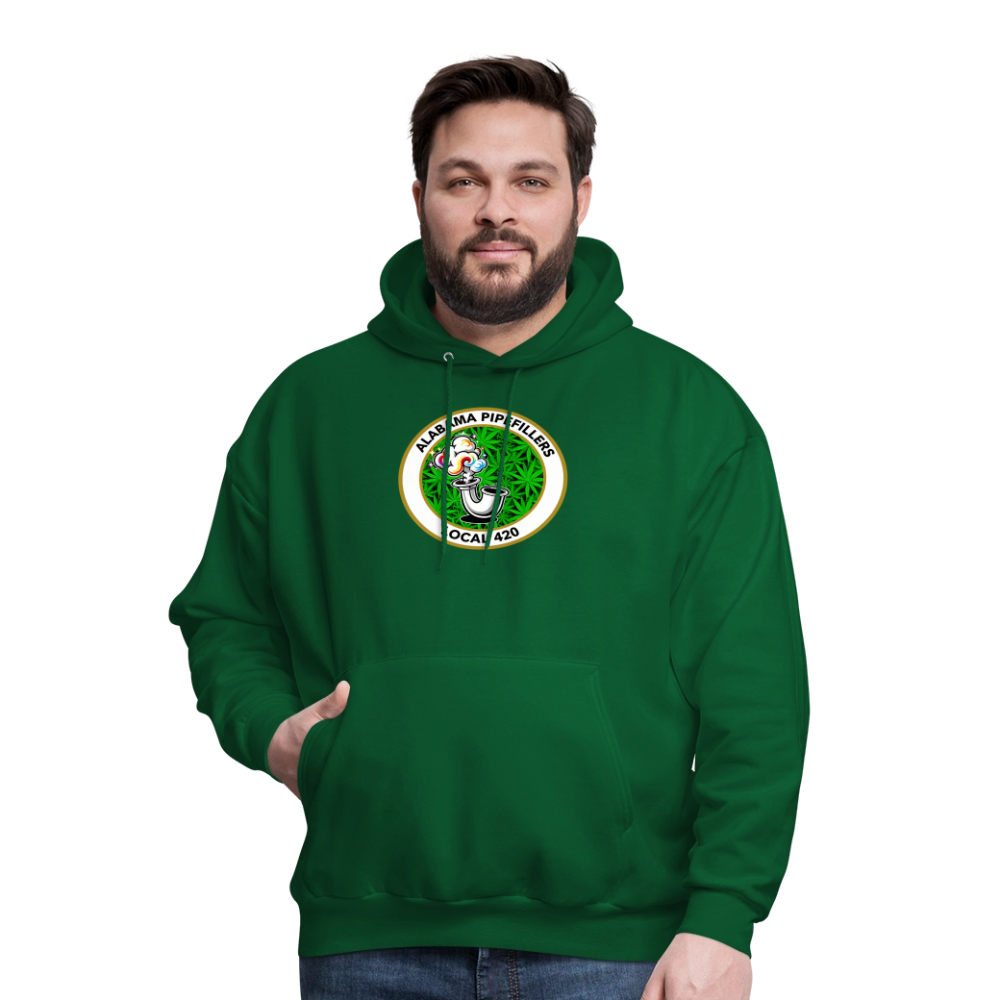 ALABAMA PIPEFILLERS LOCAL 420 Men's Hoodie - forest green