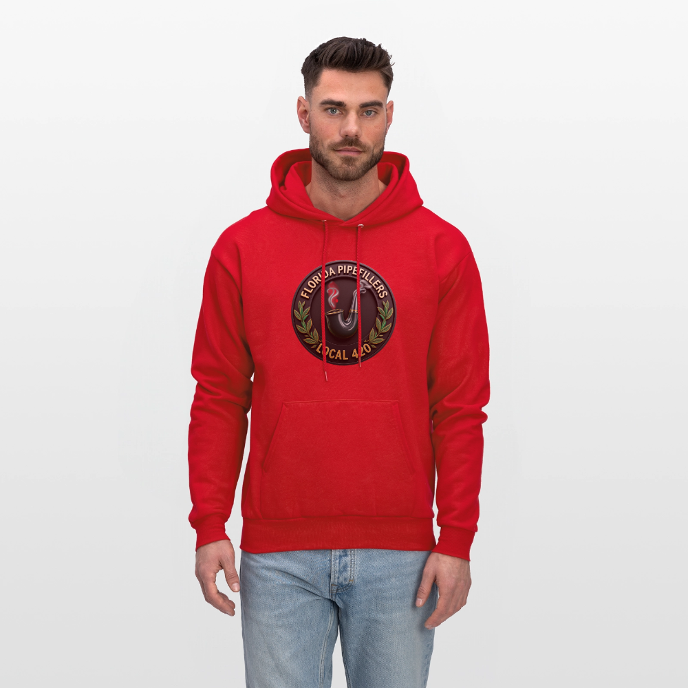 FLORIDA PIPEFILLERS LOCAL 420 Men's Hoodie - red
