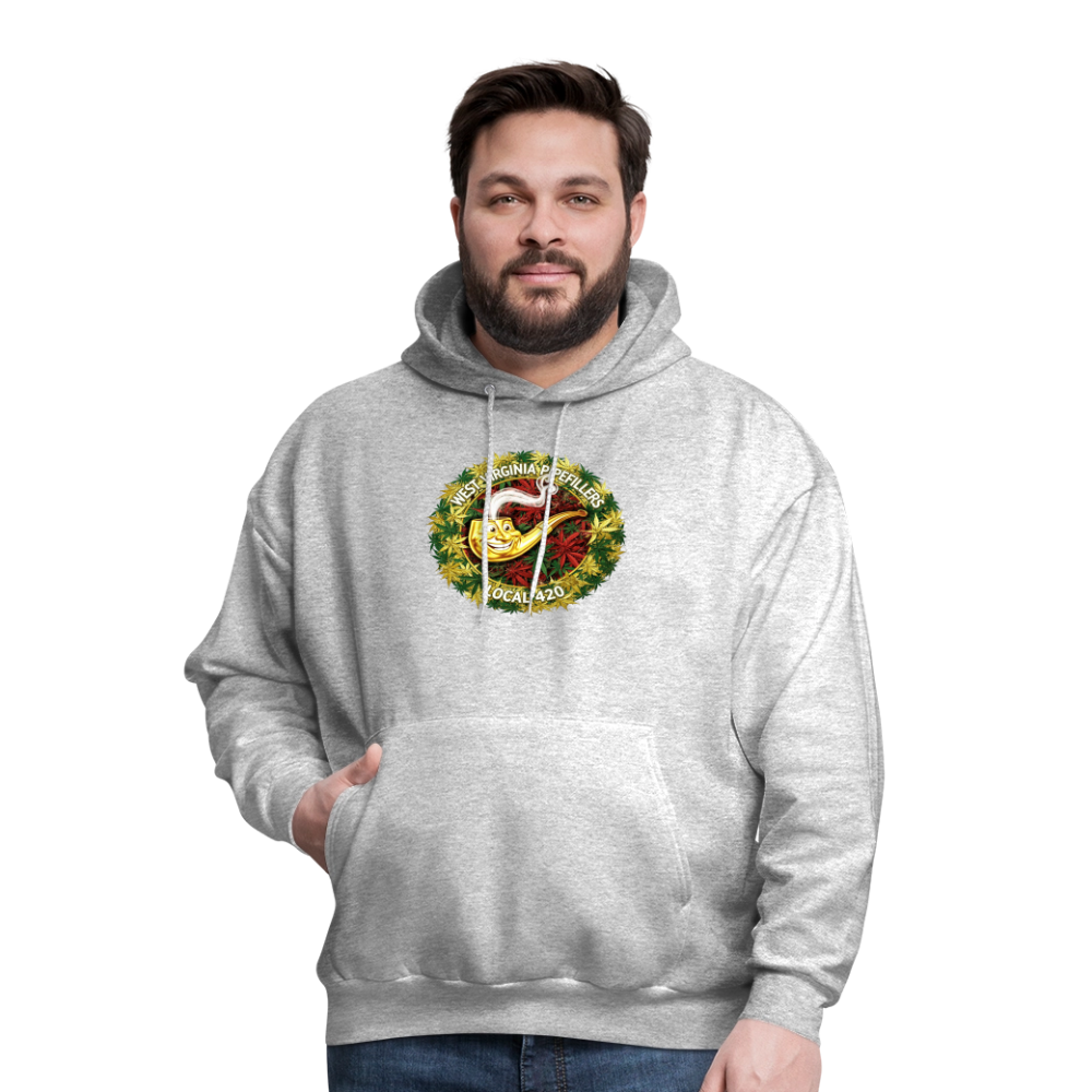 WEST VIRGINIA PIPIEFILLERS LOCAL 420 Men's Hoodie - heather gray