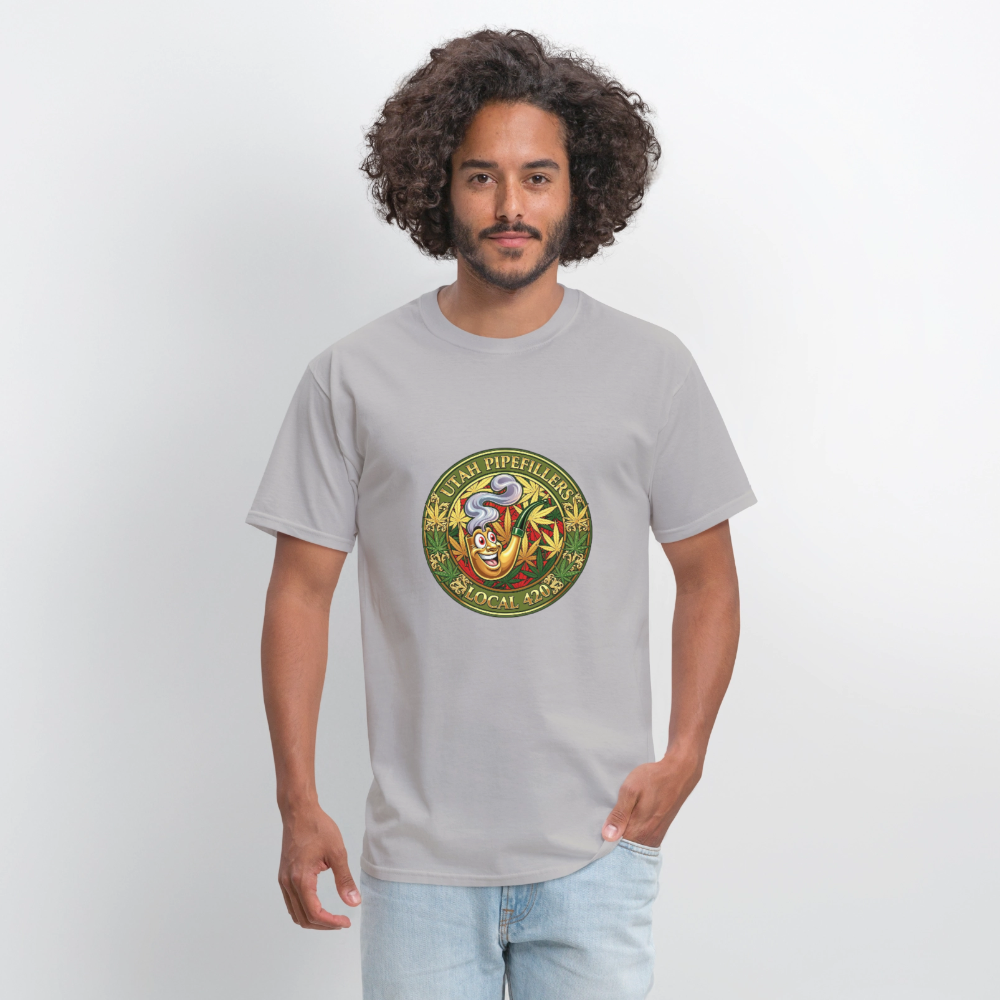 UTAH PIPEFILLERS LOCAL 420 F/B DESIGN Men's T-Shirt - rock