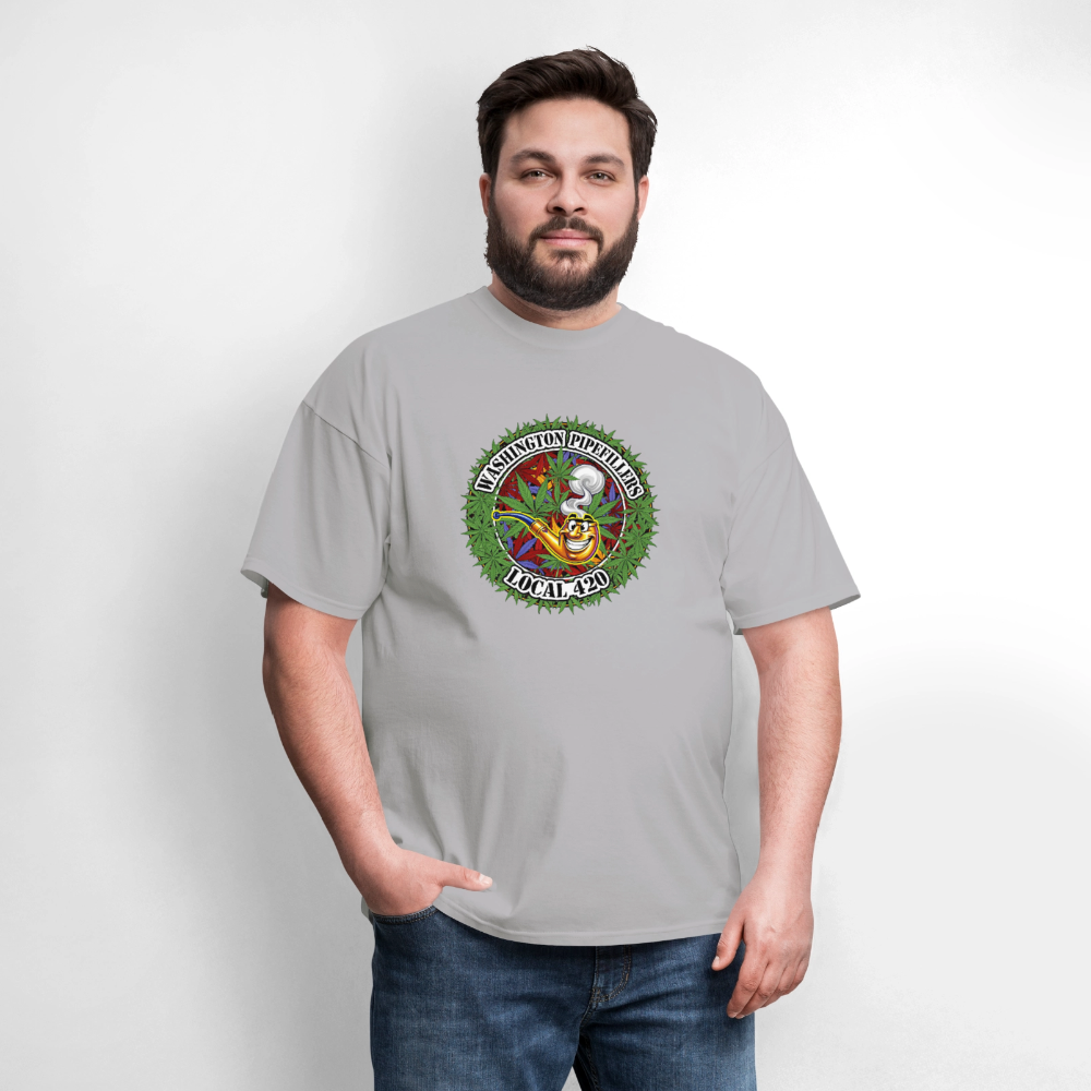 WASHINGTON PIPEFILLERS LOCAL 420 F/B DESIGN Men's T-Shirt - rock
