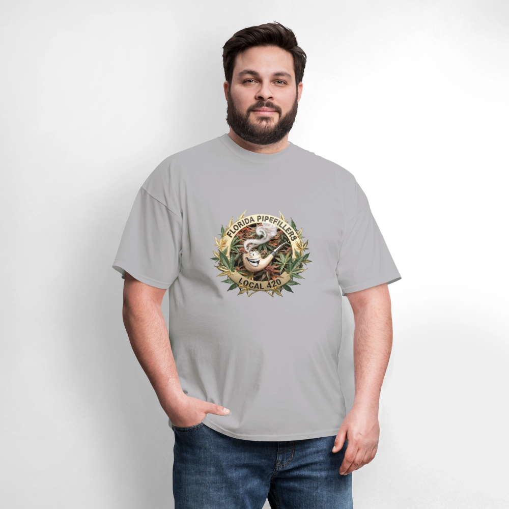 FLORIDA PIPEFILLERS LOCAL 420 Men's T-Shirt - rock