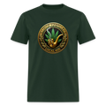 ILLINOIS PIPEFILLERS LOCAL 420 Men's T-Shirt | - forest green