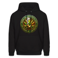 RHODE ISLAND PIPEFILLERS LOCAL 420 F/B DESIGNS Men's Hoodie - black