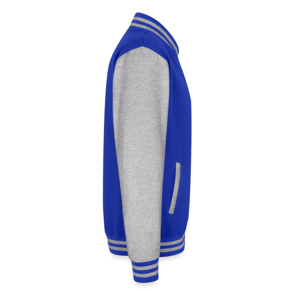 COLORADO PIPEFILLERS LOCAL 420 / 4 EMBLEM Unisex College Sweat Jacket - royal/heather grey