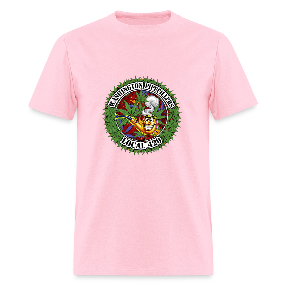 WASHINGTON PIPEFILLERS LOCAL 420 Men's T-Shirt - pink