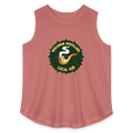 WISCONSIN PIPEFILLERS LOCAL 420 Women's Curvy Relaxed Tank Top - mauve