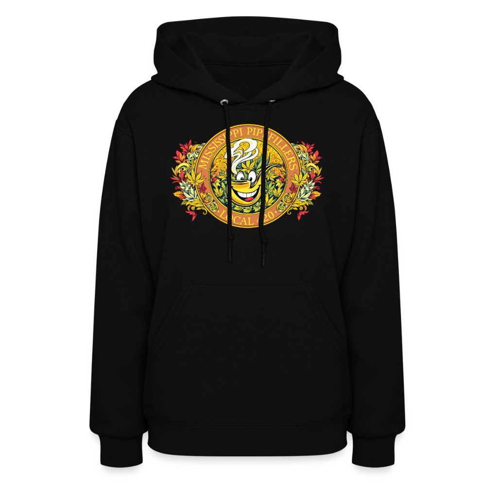 MISSISSIPPI PIPEFILLERS LOCAL 420 F/B DESIGNS Hoodie Women's Hoodie - black
