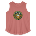 MONTANA PIPEFILLERS LOCAL 420 F/B DESIGN Women's Curvy Relaxed Tank Top - mauve
