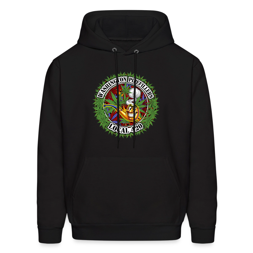 WASHINGTON PIPEFILLERS LOCAL 420 F/B DESIGN Men's Hoodie - black