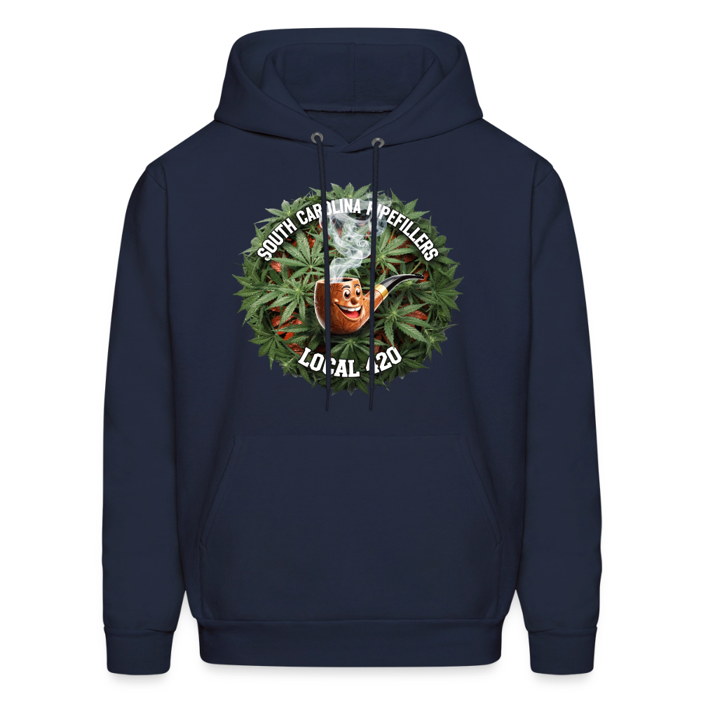 SOUTH CAROLINA PIPEFILLERS LOCAL 420 Men's Hoodie - navy
