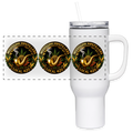MISSISSIPPI  PIPEFILLERS LOCAL 420 40oz Stainless Steel Travel Tumbler - white