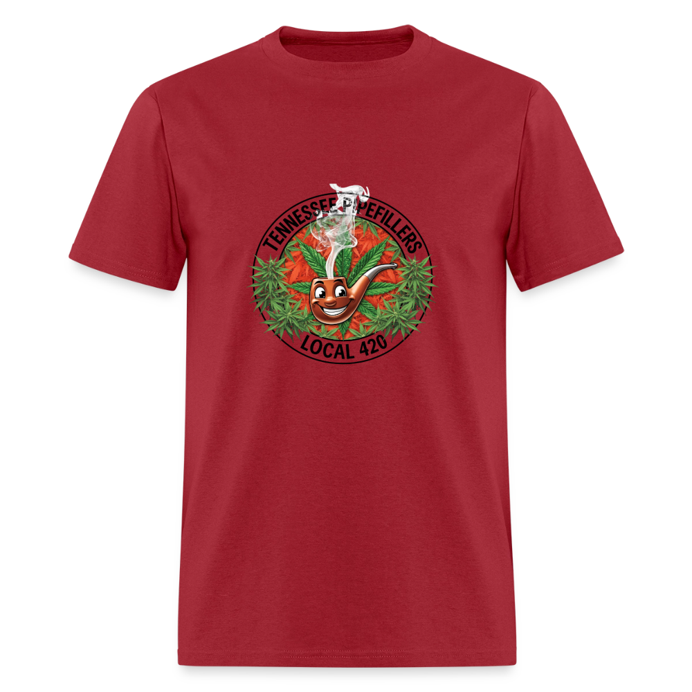 TENNESSEE PIPEFILLERS LOCAL 420 Men's T-Shirt - true red