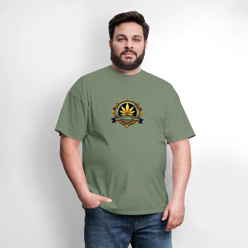OFFICAL GURU GANJA GARB  GGG Men's T-Shirt - military green