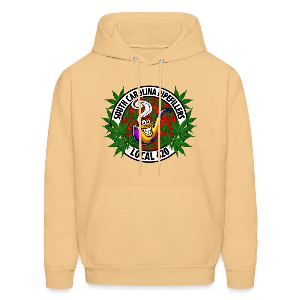 SOUTH CAROLINA PIPEFILLERS LOCAL 420 Men's Hoodie - light gold 