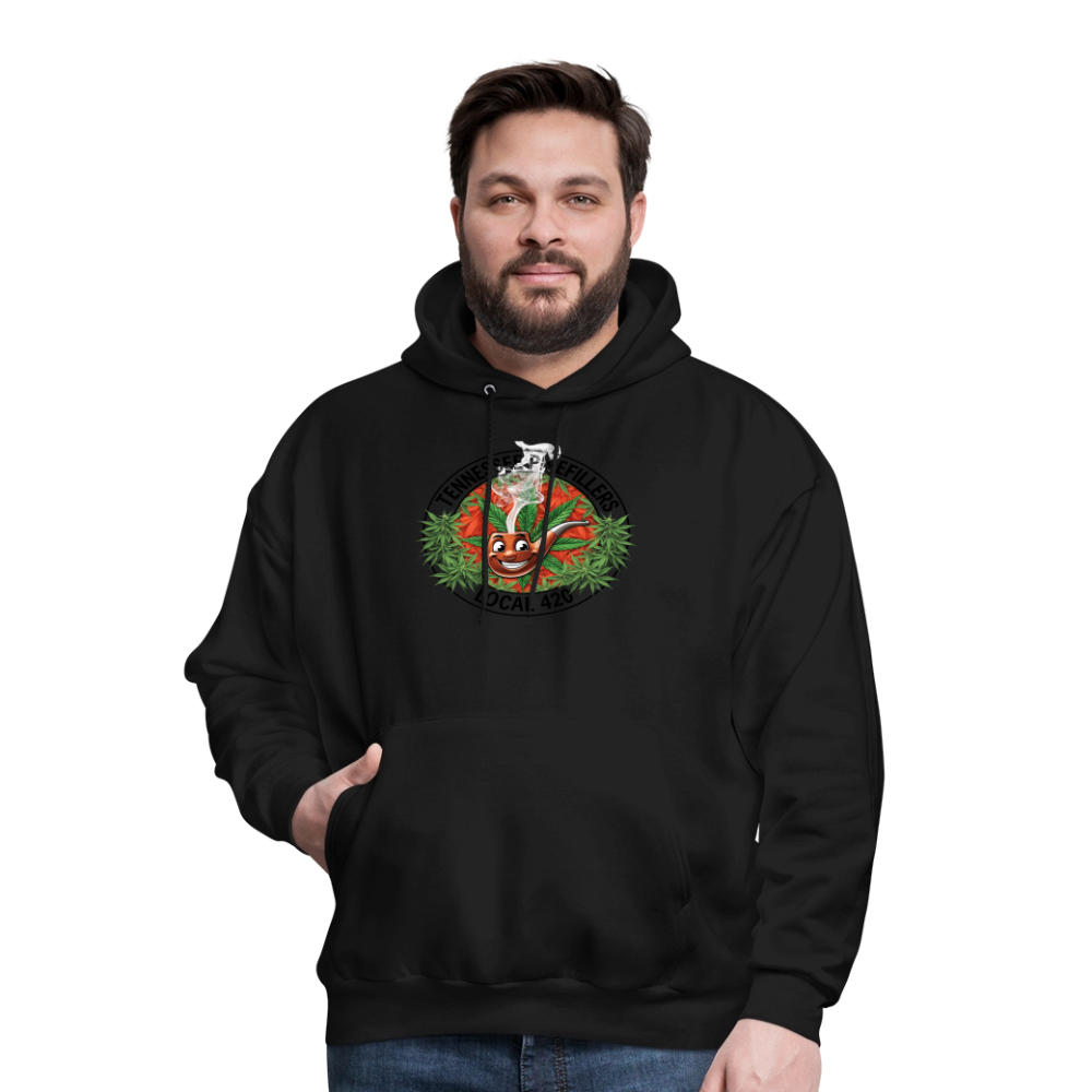 TENNESSEE PIPEFILLERS LOCAL 420 Men's Hoodie - black