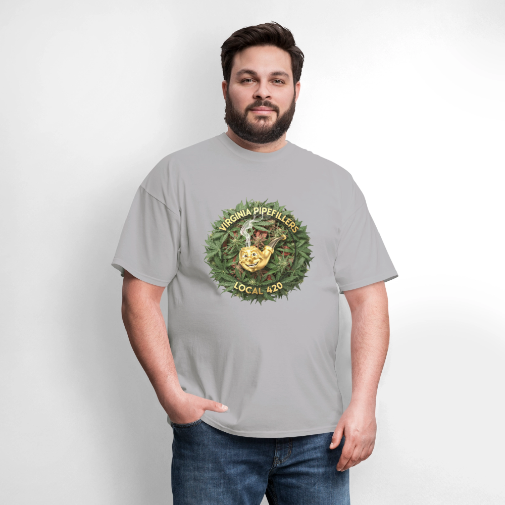 VIRGINIA PIPEFILLERS LOCAL 420 F/B DESIGN Men's T-Shirt - rock