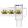 NEW JERSEY PIPEFILLERS LOCAL 420 40oz Travel Tumbler - white