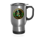 LOS ANGLES PIPEFILLERS LOCAL 420 Stainless Steel 14oz Travel Mug - silver