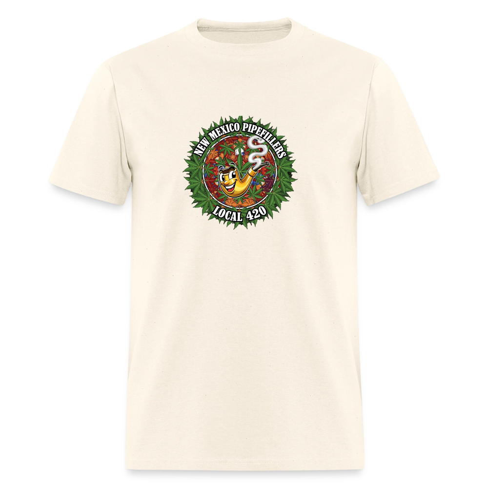 NEW MEXICO PIPEFILLERS LOCAL 420 MEN'S T-Shirt - sweet cream heather