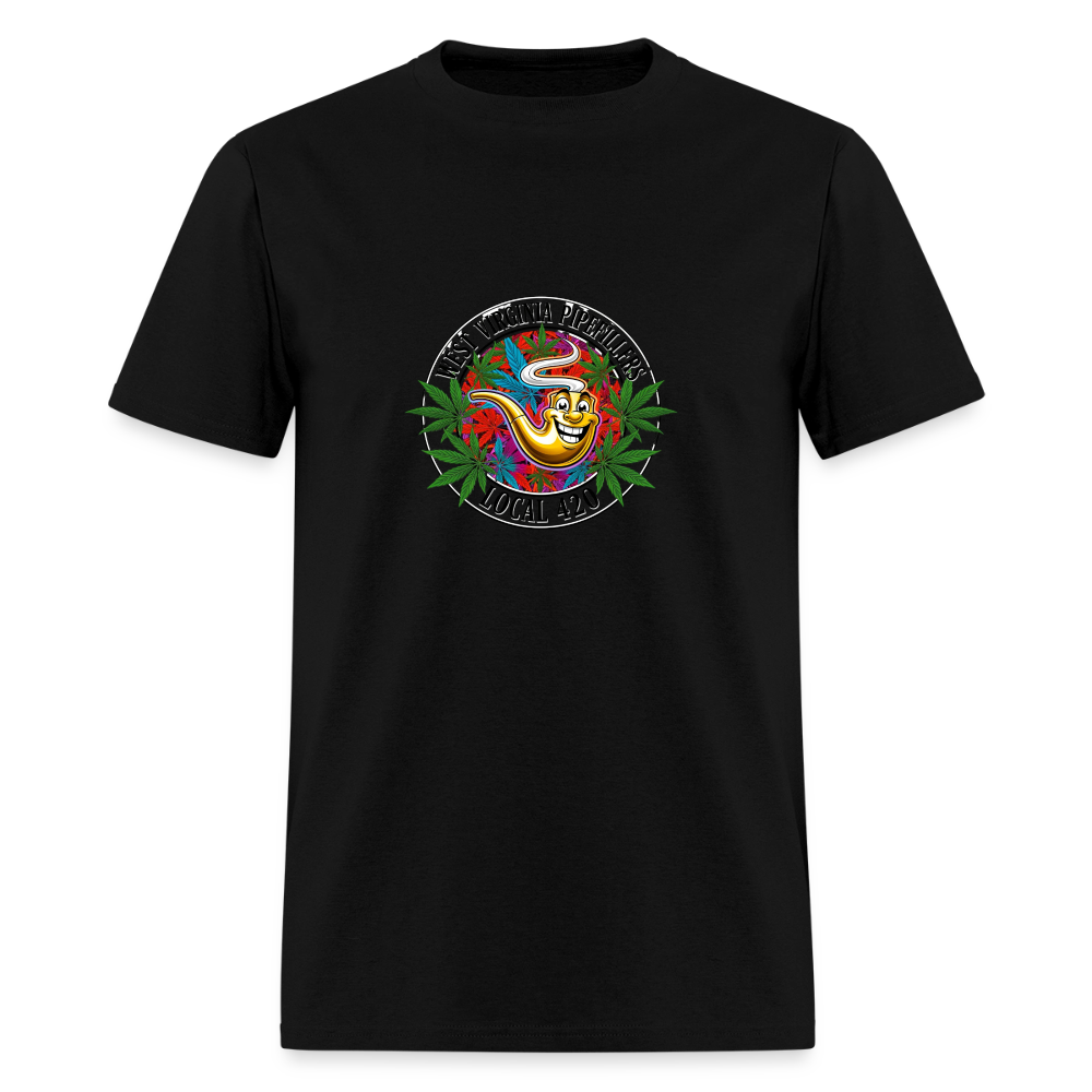 WEST VIRGINIA PIPEFILLERS LOCAL 420 Men's T-Shirt - black