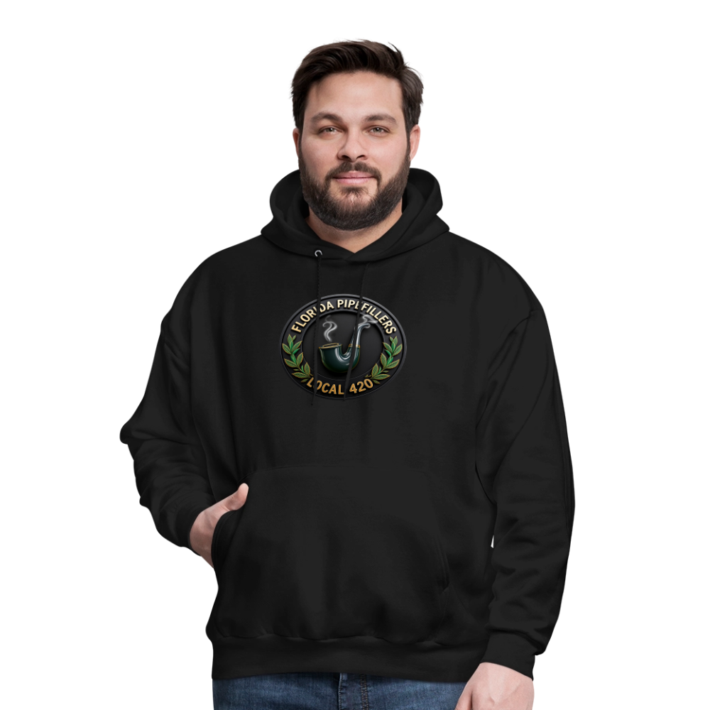 FLORIDA PIPEFILLERS LOCAL 420 F/B DESIGN Men's Hoodie - black