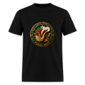 NORTH DAKOTA PIPEFILLERS LOCAL 420 F/B DESIGNS Men's T-Shirt - black