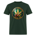 VERMONT PIPEFILLERS LOCAL 420 Men's T-Shirt - forest green