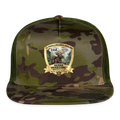 US PIPEFILLERS UNION LOCAL 420 BRO, HERBIE HERBIVORE CAMO Trucker Hat - MultiCam\green