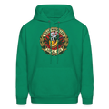 TEXAS PIPEFILLERS LOCAL 420 F.B DESIGN Men's Hoodie - kelly green