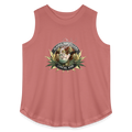 ALASKA  PIPEFILLERS LOCAL 420 F/B DESIGN Women's Curvy Relaxed Tank Top - mauve