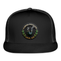 FLORIDA PIPEFILLERS LOCAL 420 Trucker Hat - black/black
