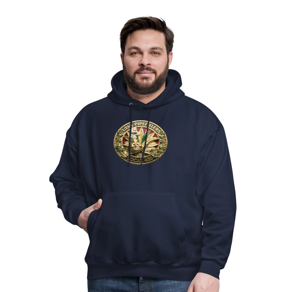 UTAH PIPEFILLERS LOCAL 420 Men's  Hoodie - navy