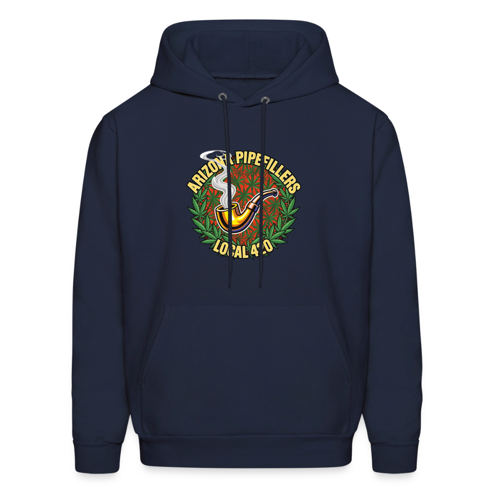ARIZONA PIPEFILLERS LOCAL 420 F/B DESIGN Men's Hoodie - navy