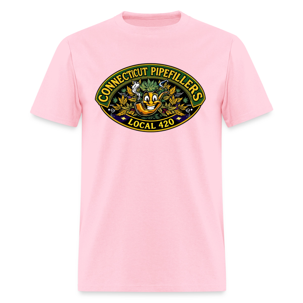 CONNECTICUT PIPEFILLERD LOCAL 420Men's T-Shirt - pink