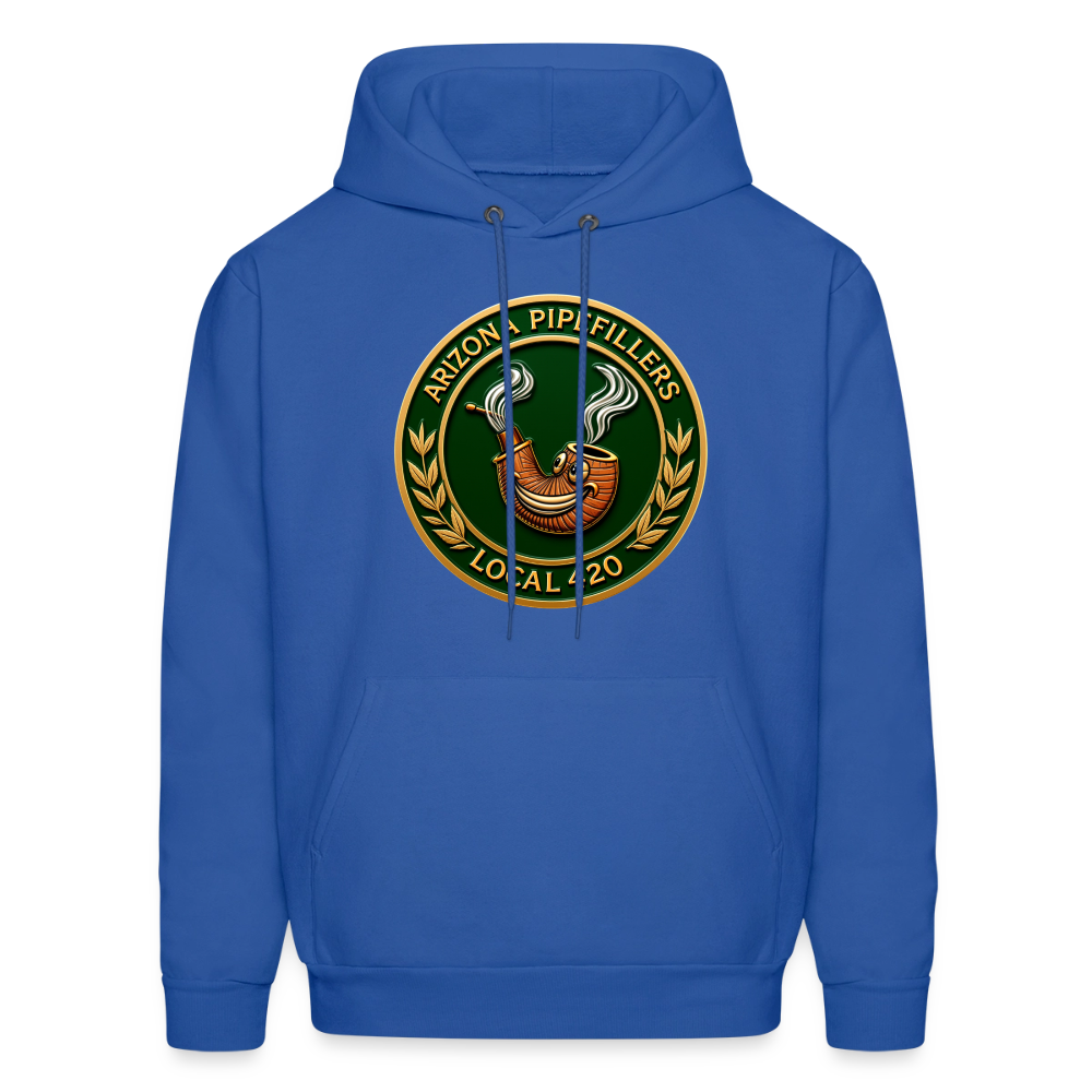ARIZONIA PIPEFILLERS LOCAL 420 Men's Hoodie - royal blue