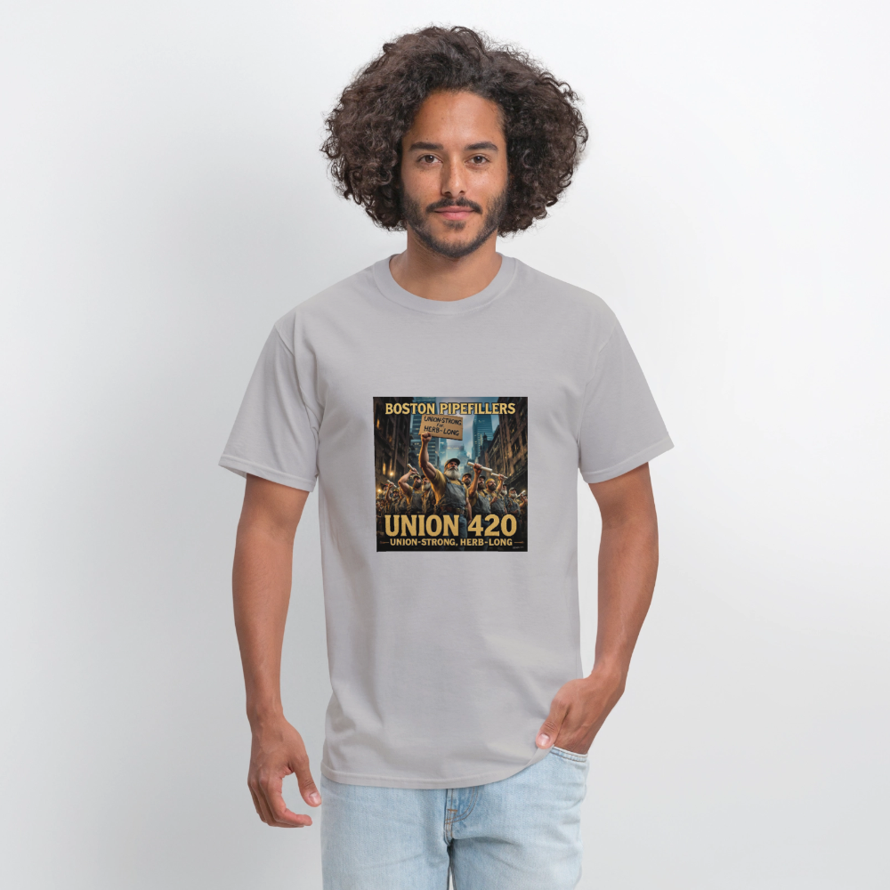 NEW ENGLAND PIPEFILLERS UNION 420 Men's T-Shirt - rock