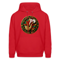 NORTH DAKOTA PIPEFILLERS LOCAL 420 F/B DESIGNS Men's Hoodie - red