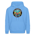 IDAHO PIPEFILLERS LOCAL 420 F/B DESIGN Men's Hoodie - carolina blue