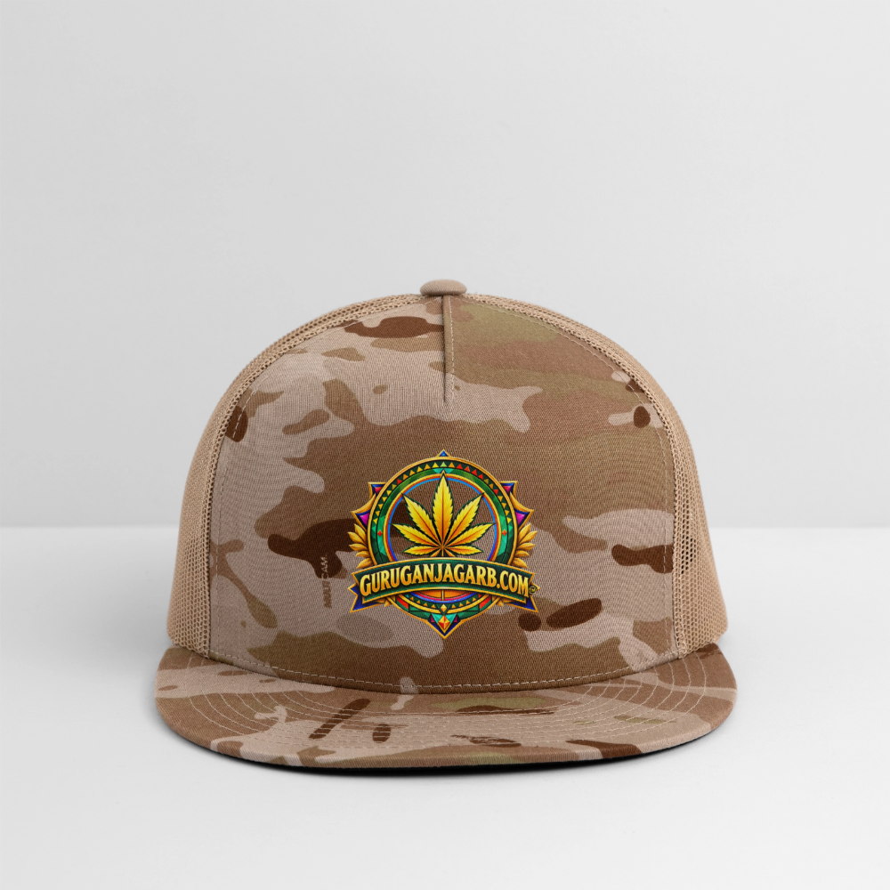 GGGGTM CAMO TRUCKER CAP - MultiCam\tan