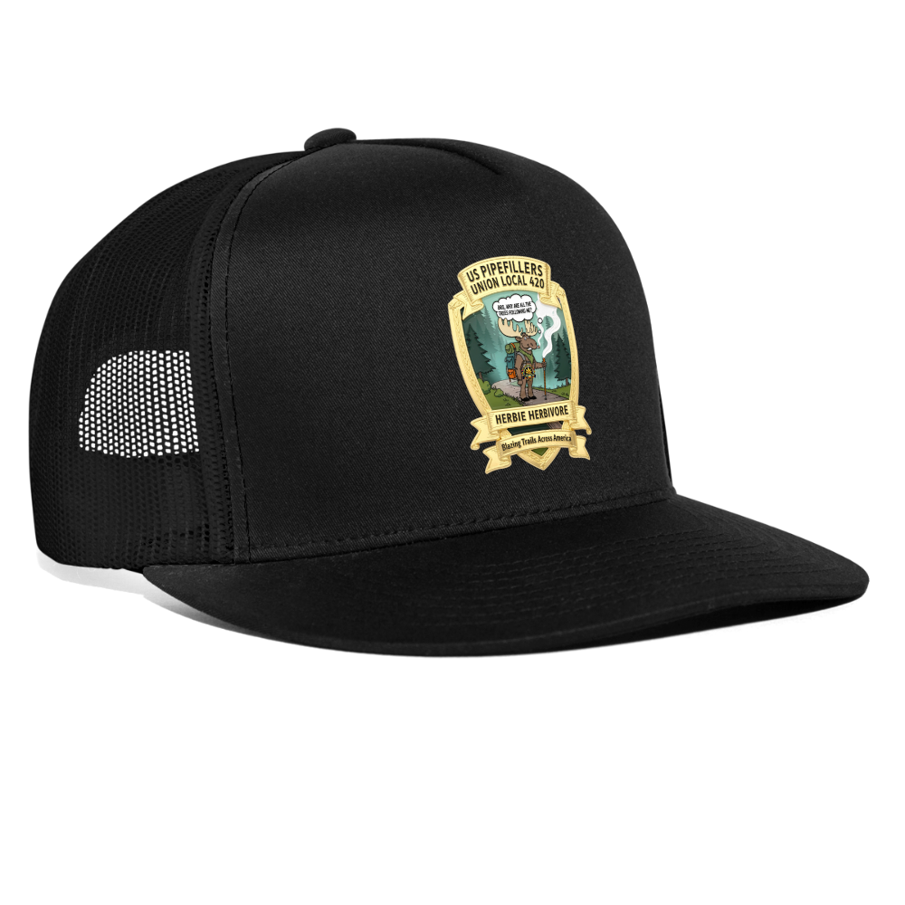 Trucker Hat - black/black