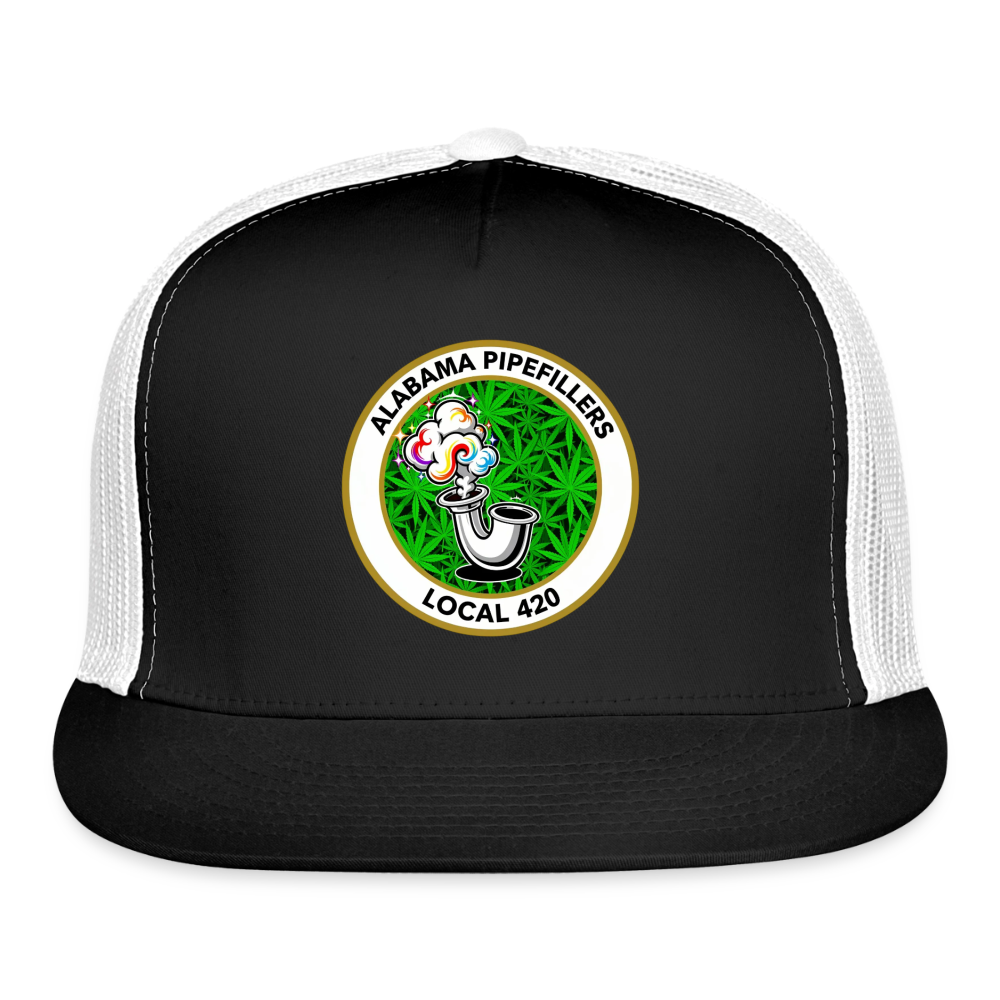 ALABAMA PIPEFILLERS LOCAL 420 Trucker Hat - black/white