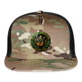 DELAWARE  PIPEFILLERS LOCAL 420 CAMO Trucker Hat - MultiCam\black