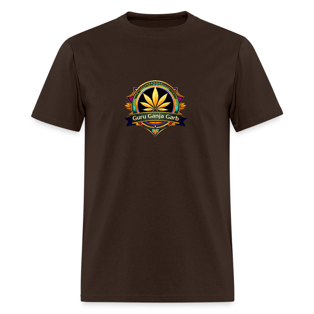 OFFICAL GURU GANJA GARB  GGG Men's T-Shirt - brown