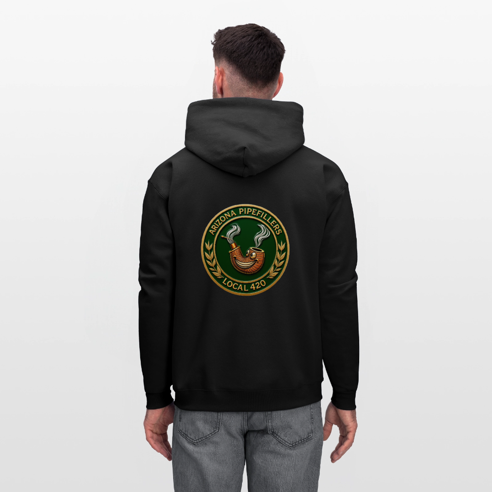 ARIZONIA PIPEFILLERS LOCAL 420 F/B DESIGN Men's Hoodie - black