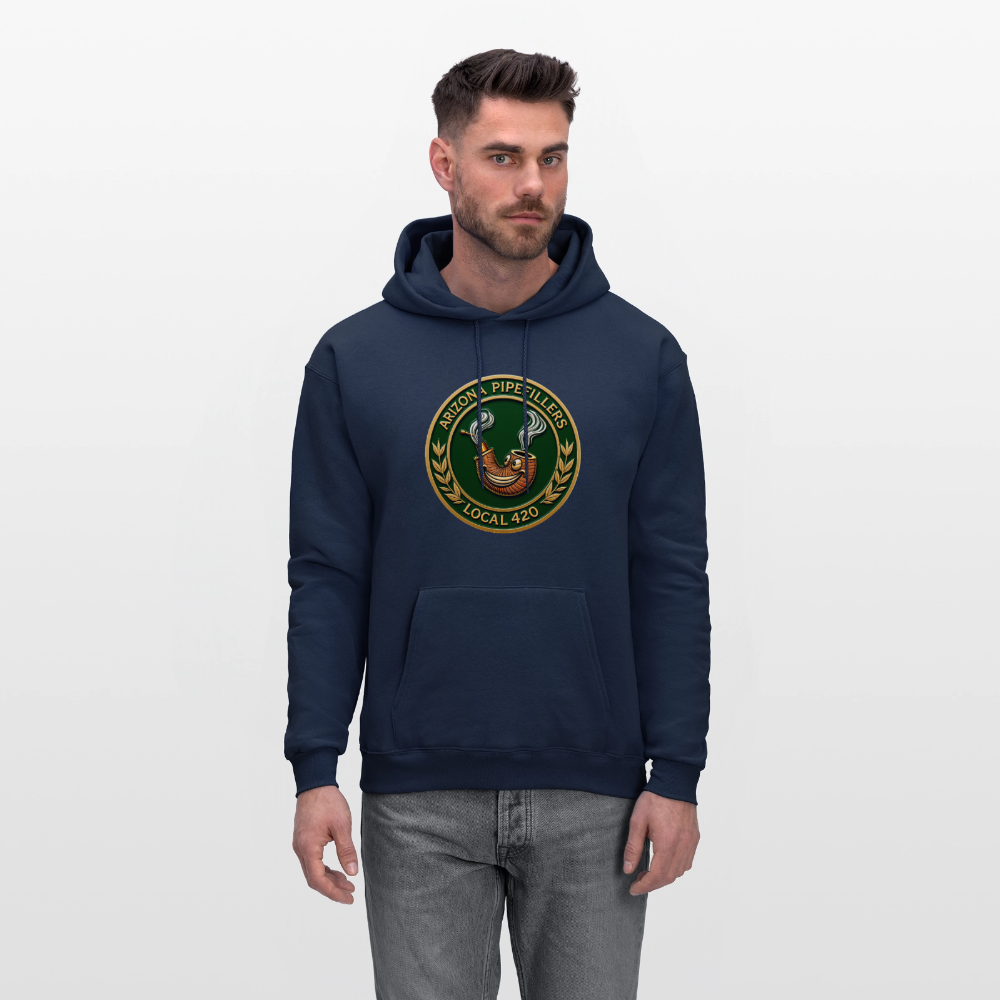 ARIZONIA PIPEFILLERS LOCAL 420 F/B DESIGN Men's Hoodie - navy
