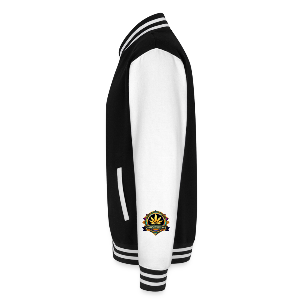 WYOMING PIPEFILLERS LOCAL 420 / 4 EMBLEM Unisex College Sweat Jacket - black/white