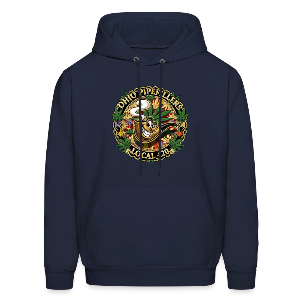OHIO PIPEFILLERS LOCAL 420 Men's Hoodie - navy