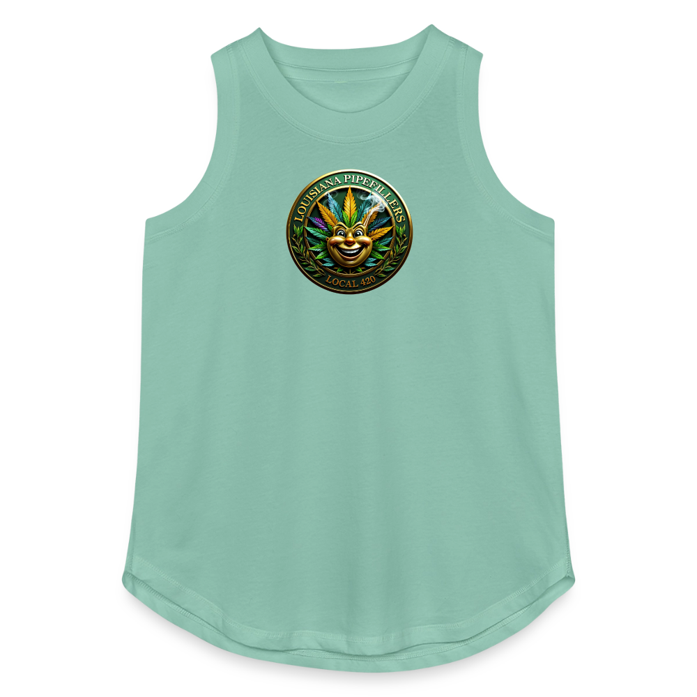 LOUISIANA PIPEFILLERS LOCAL 420 Women's Relaxed Tank Top - saltwater