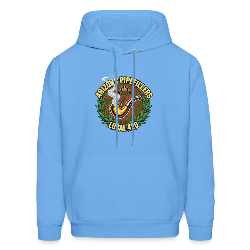 ARIZONA PIPEFILLERS LOCAL 420 Men's Hoodie - carolina blue